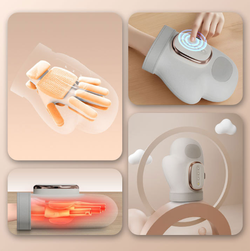 Hand Massager with Heat & Compression Therapy
